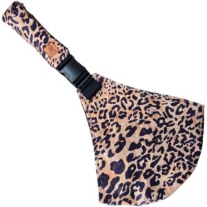 portabebe fular bandolera jaguar animal print